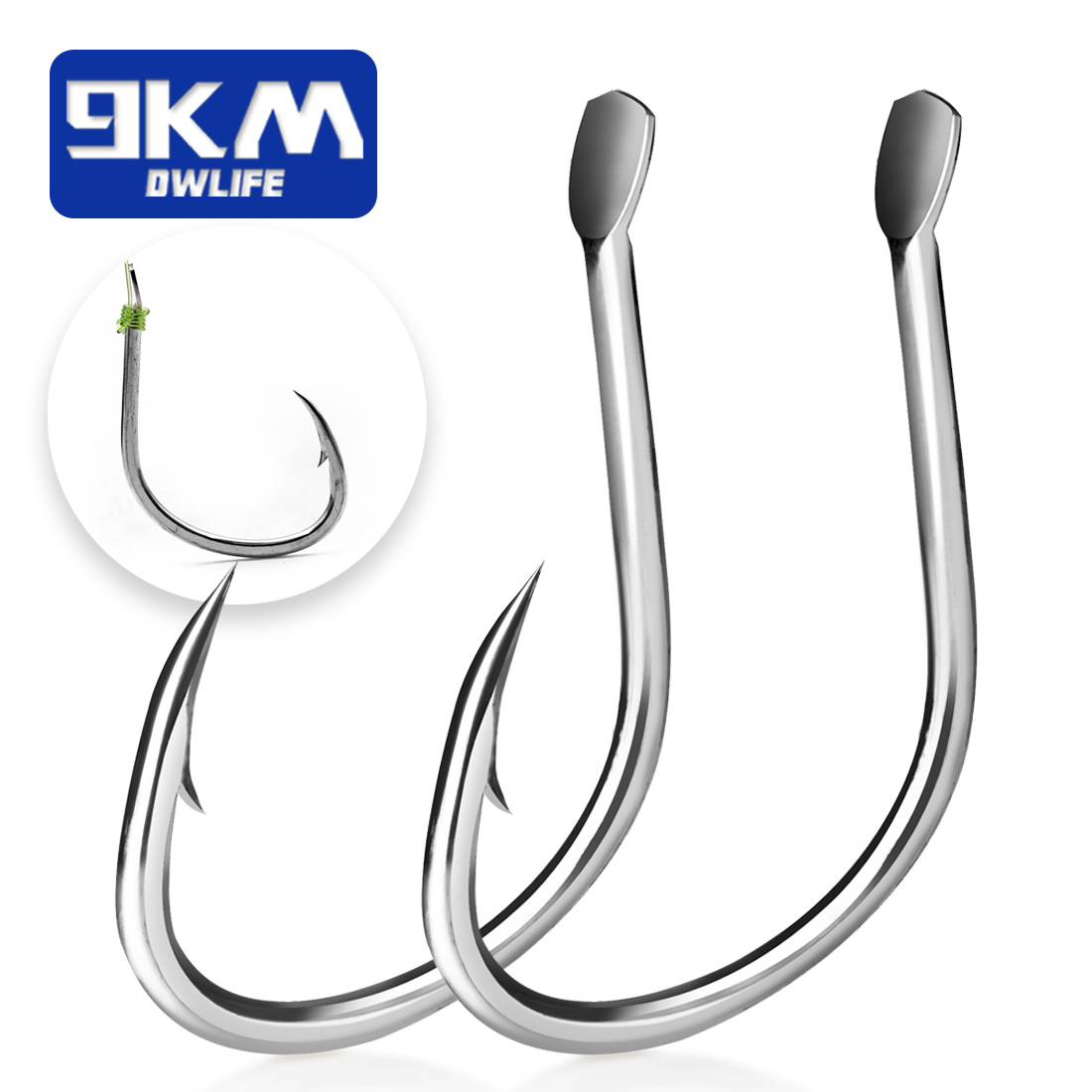9KM Live Bait Hooks Saltwater  – Fishing Hook Circle Bewertung und Preis
