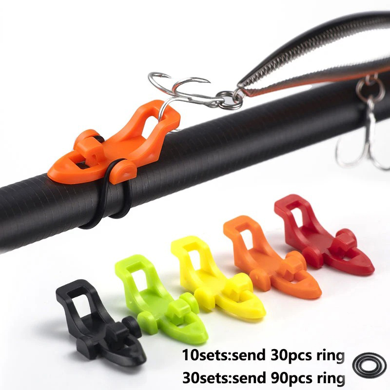 10-30pcs Fishing Rod Pole Hook – Fishing Hook Box Bewertung und Preis