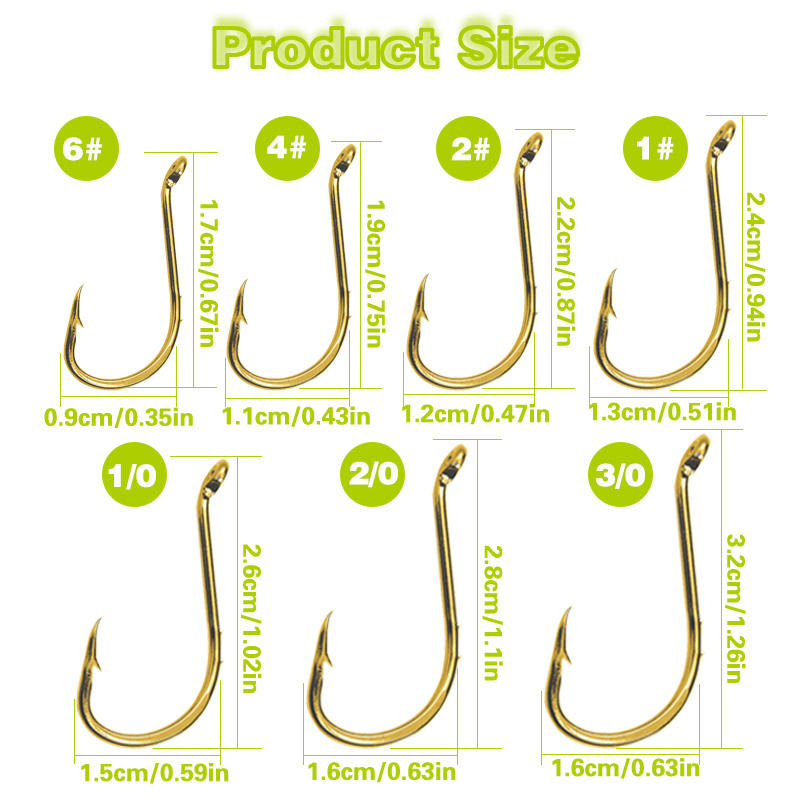 50pcs Fishing Octopus Hooks, S – Fishing Hook Circle Bewertung und Preis