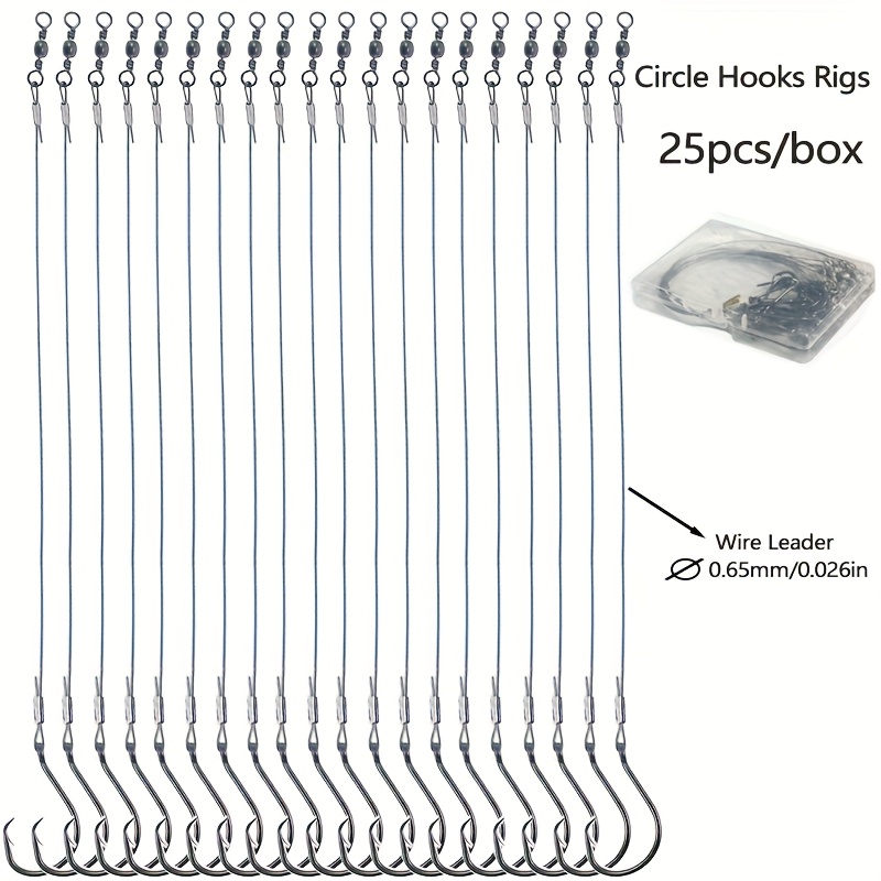 25pcs Heavy Duty Circle Hooks  – Fishing Hook Circle Bewertung und Preis