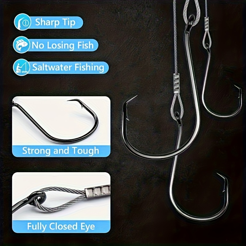 25pcs Heavy Duty Circle Hooks  – Fishing Hook Circle Bewertung und Preis